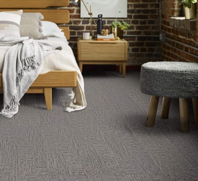 Bedroom carpet flooring | Wellston Decorating Center, Inc.