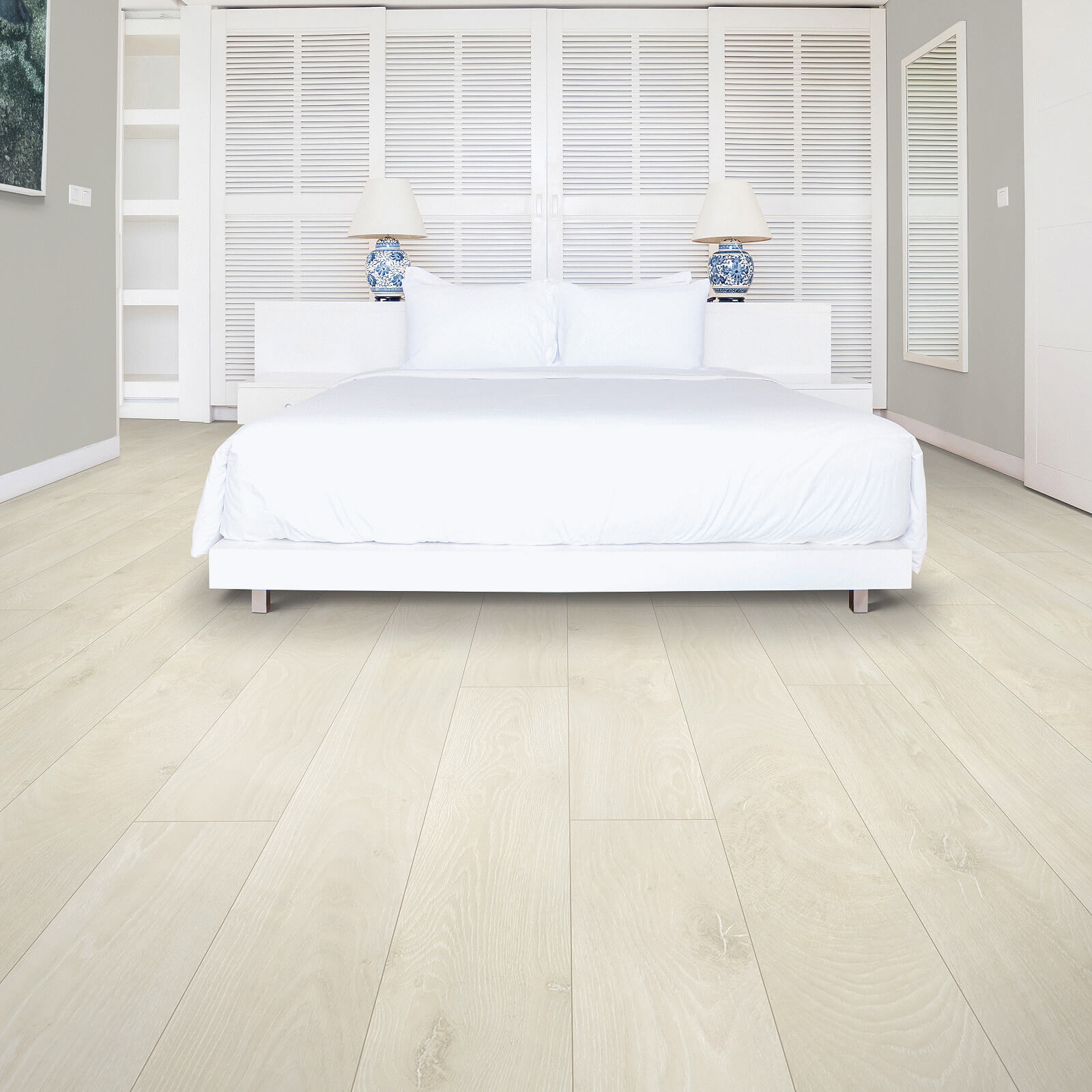 White interior for bedroom | Wellston Decorating Center, Inc.